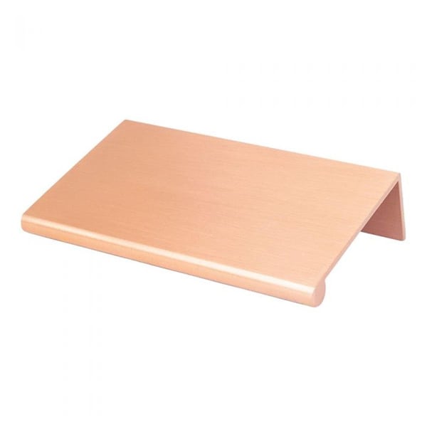 Berenson 56 mm Bravo Uptown Cabinet Edge Pull, Brushed Copper BE1047 40BC - main